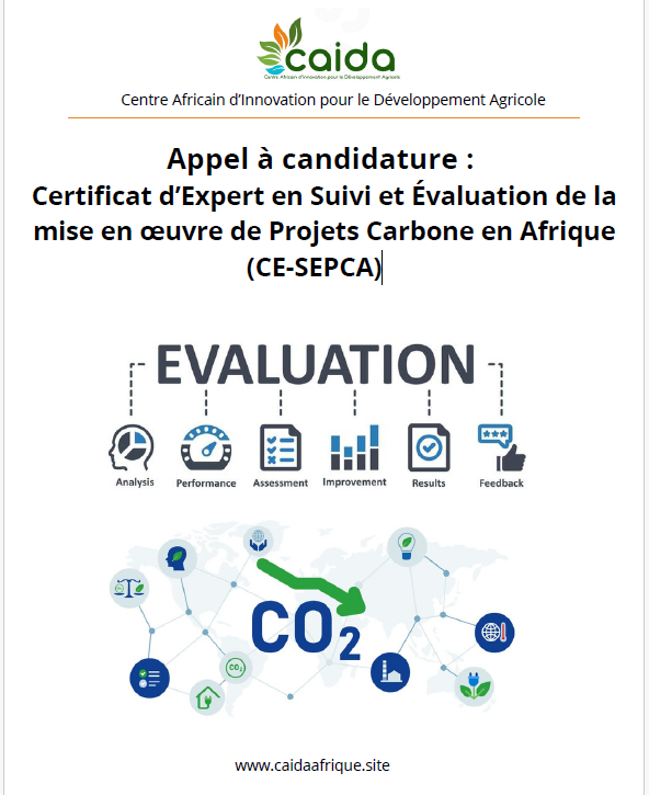 Certificat d’Expert en Suivi et Évaluation de la mise en oeuvre de Projets Carbone en Afrique (CE-SEPCA)